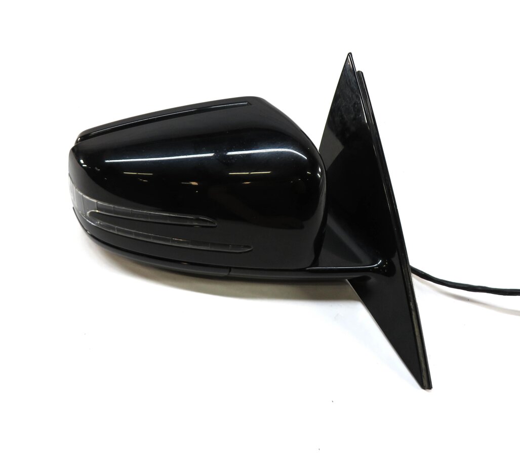 Thumbnail 5: 10-13 MERCEDES S-CLASS W221 RIGHT DOOR MIRROR P-FOLD HEAT MEMORY AUTODIM (BLACK)