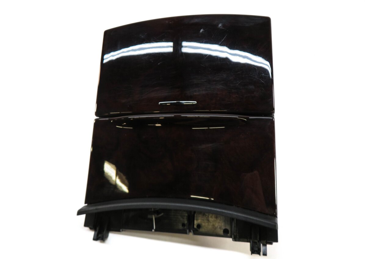 Thumbnail 3: 2010 MERCEDES S400 (W221) DASH DOOR CONSOLE WOOD GRAIN TRIM SET (WALNUT WOOD)
