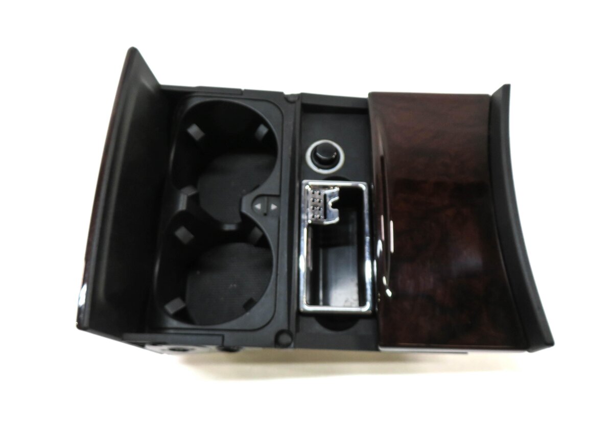 Thumbnail 4: 2010 MERCEDES S400 (W221) DASH DOOR CONSOLE WOOD GRAIN TRIM SET (WALNUT WOOD)