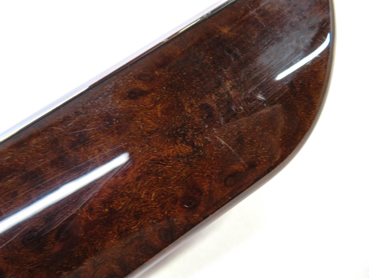 Thumbnail 6: 2010 MERCEDES S400 (W221) DASH DOOR CONSOLE WOOD GRAIN TRIM SET (WALNUT WOOD)