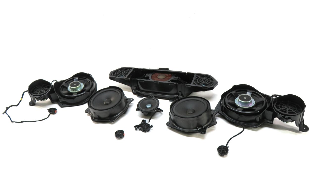 Thumbnail 1: 2010 MERCEDES S400 (W221) STEREO LOGIC-7 AUDIO SUBWOOFER TWEETER SPEAKER SET