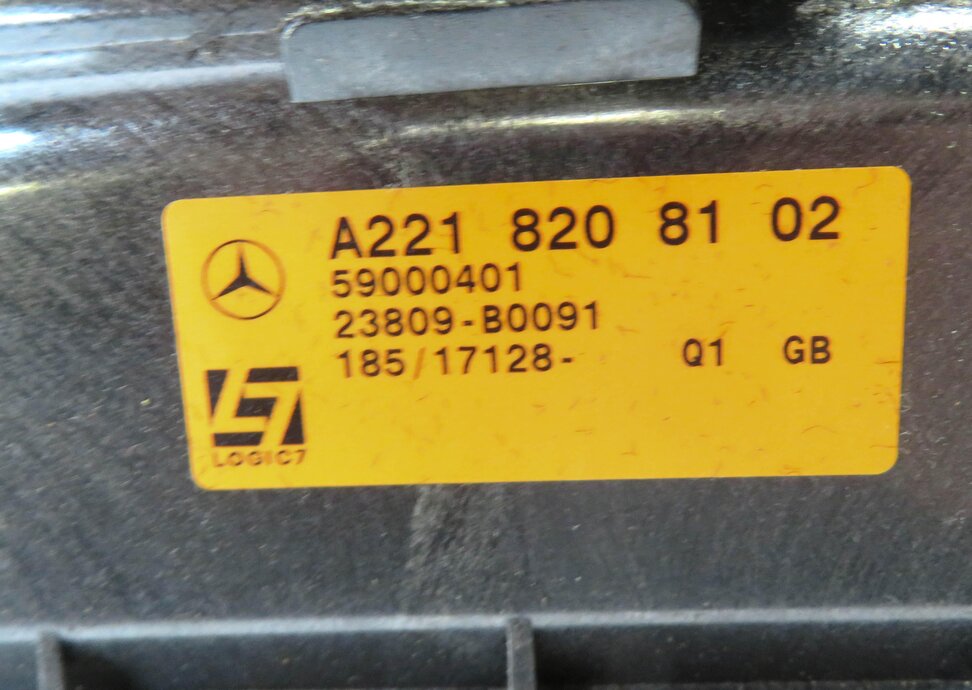 Thumbnail 14: 2010 MERCEDES S400 (W221) STEREO LOGIC-7 AUDIO SUBWOOFER TWEETER SPEAKER SET