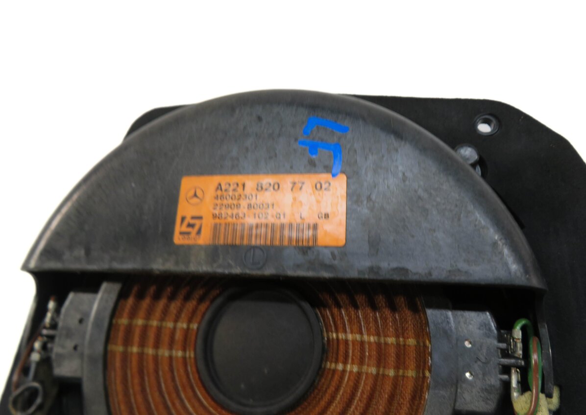 Thumbnail 16: 2010 MERCEDES S400 (W221) STEREO LOGIC-7 AUDIO SUBWOOFER TWEETER SPEAKER SET