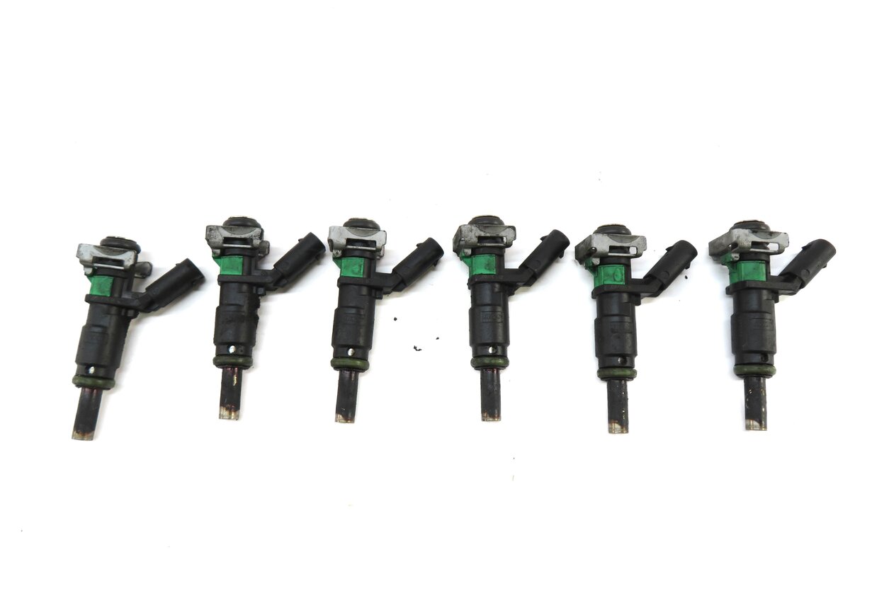 Thumbnail 3: 10-13 MERCEDES C300 C350 E350 GLK S400 (W204 W211 W221 X204) FUEL INJECTOR SET