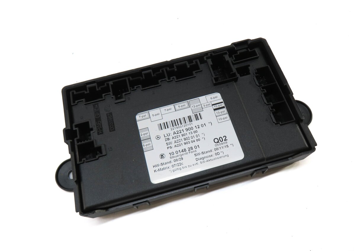 07-11 MERCEDES S63 S65 S400 S450 S550 S600 (W221) LEFT REAR DOOR CONTROL MODULE