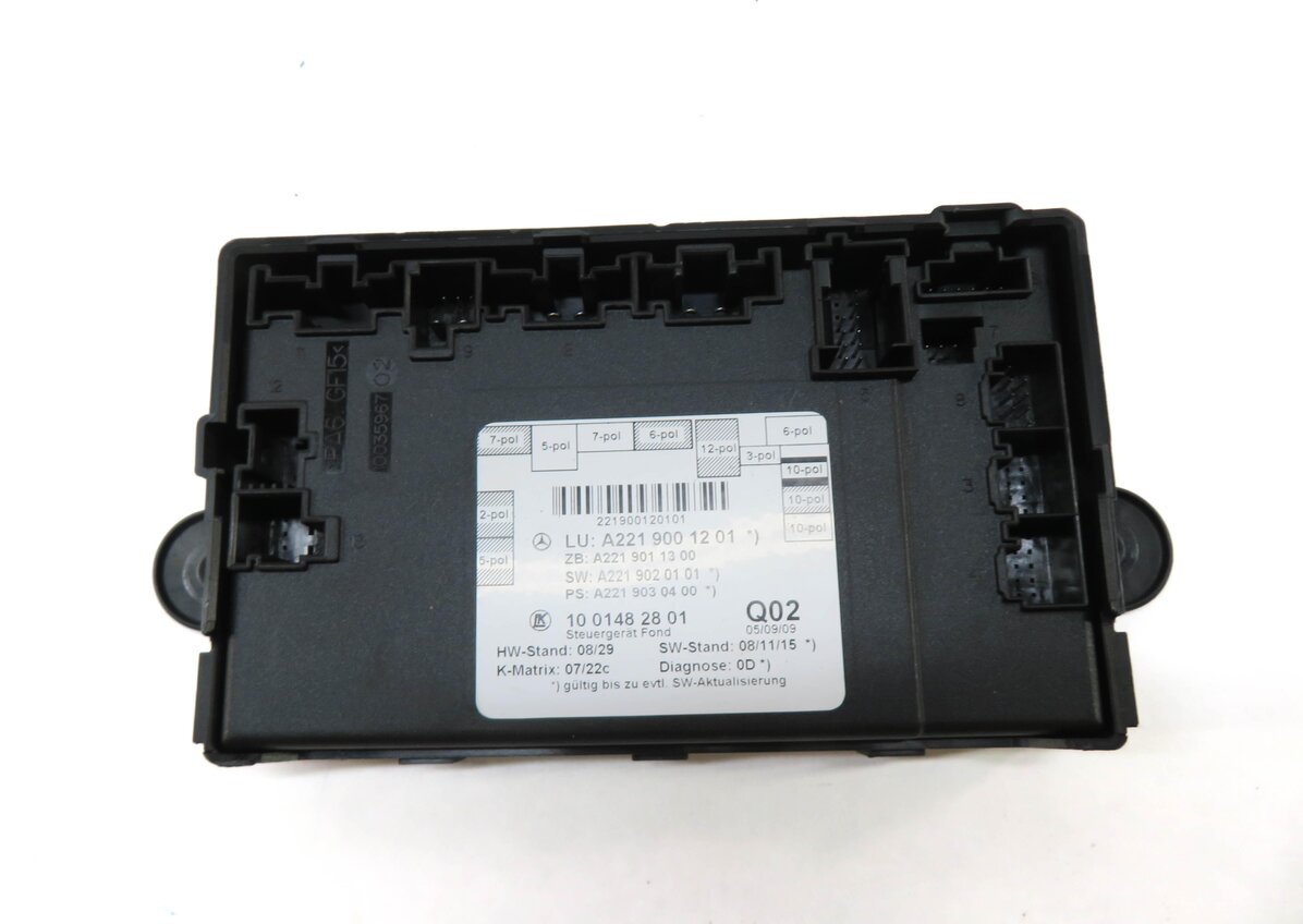 Thumbnail 2: 07-11 MERCEDES S63 S65 S400 S450 S550 S600 (W221) LEFT REAR DOOR CONTROL MODULE