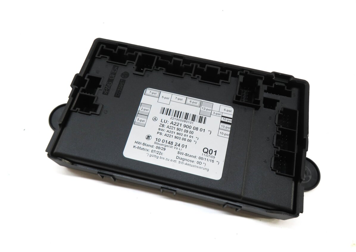 10-13 MERCEDES S-CLASS (W221) FRONT LEFT DRIVER DOOR CONTROL MODULE