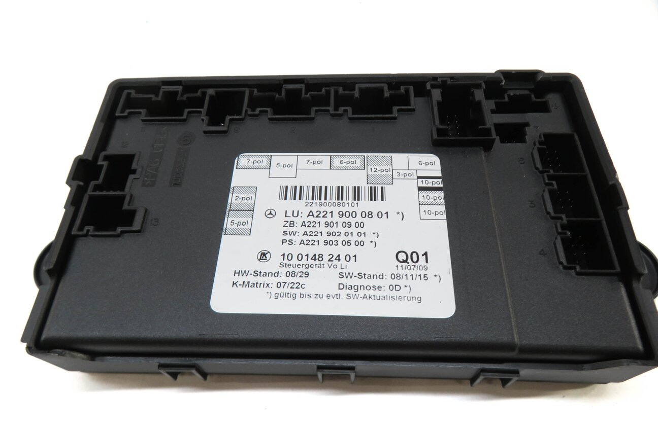 Thumbnail 2: 10-13 MERCEDES S-CLASS (W221) FRONT LEFT DRIVER DOOR CONTROL MODULE