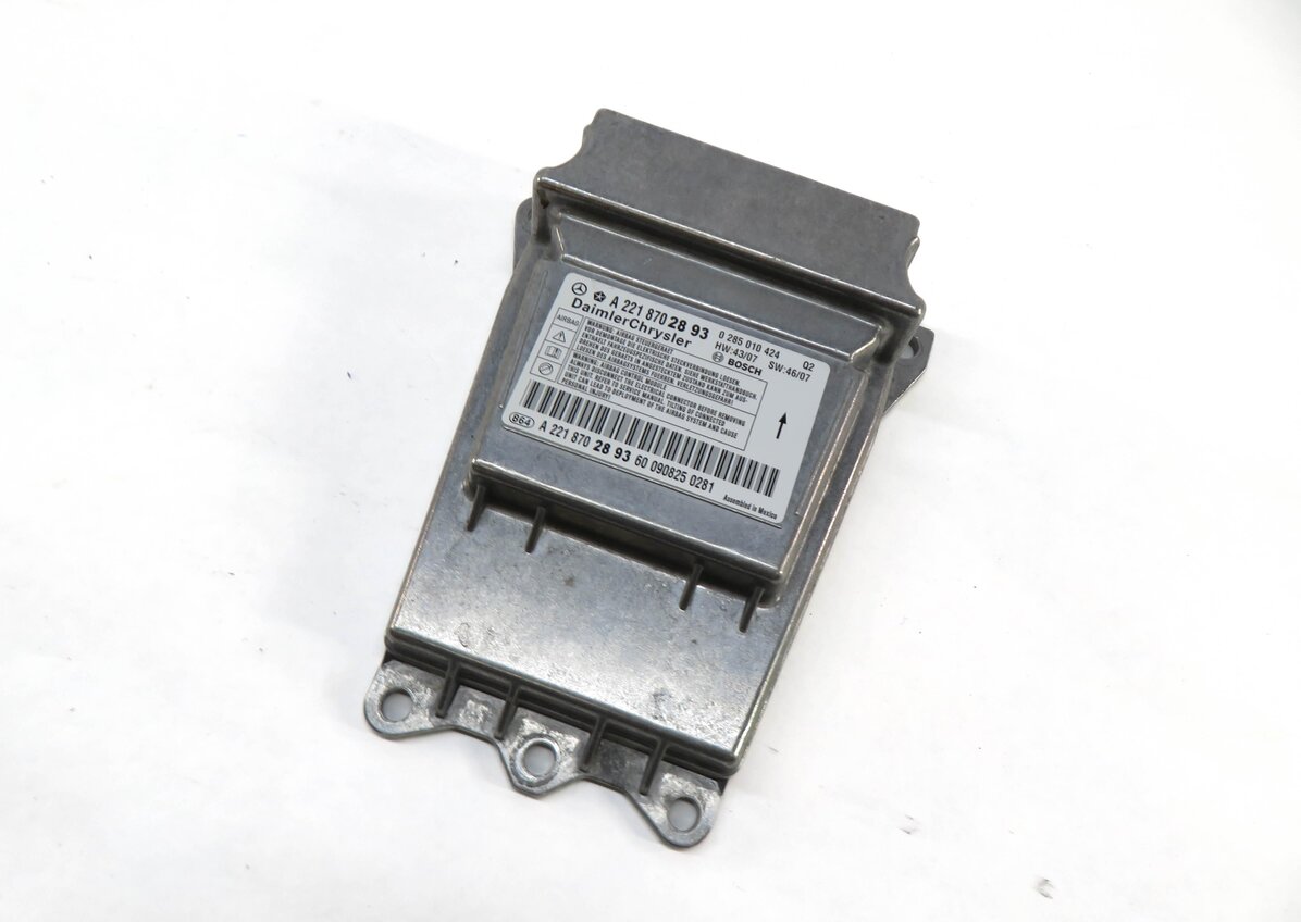 2010-2013 MERCEDES BENZ S400 (W221) HYBRID - MAIN PRIMARY SRS BAG CONTROL MODULE