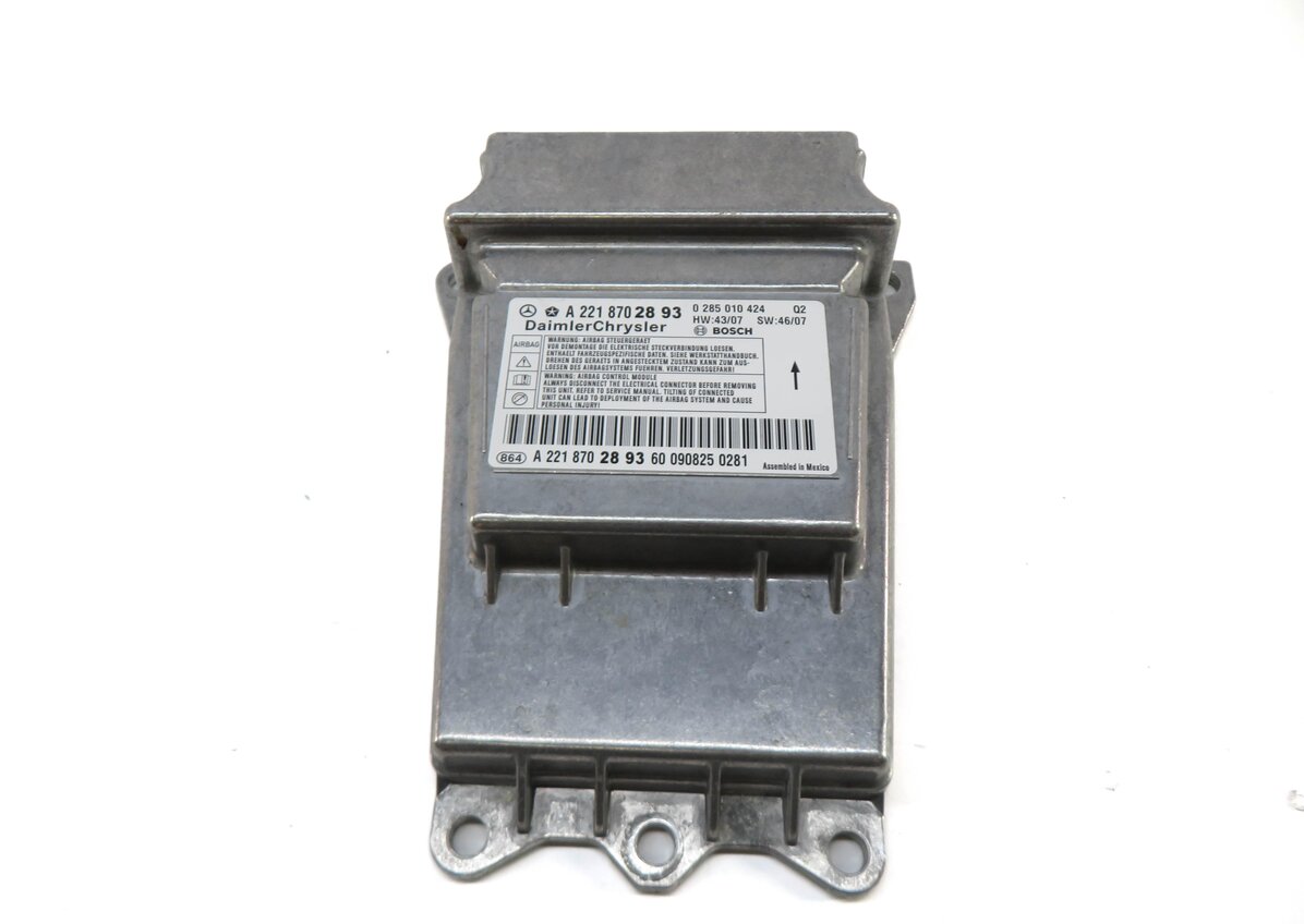 Thumbnail 2: 2010-2013 MERCEDES BENZ S400 (W221) HYBRID - MAIN PRIMARY SRS BAG CONTROL MODULE