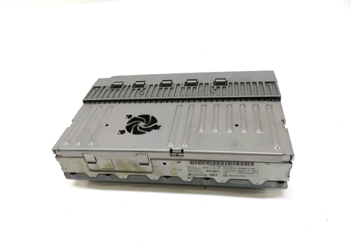 Thumbnail 2: 2010 MERCEDES S400 (W221) RADIO STEREO HARMAN BECKER AUDIO AMP AMPLIFIER