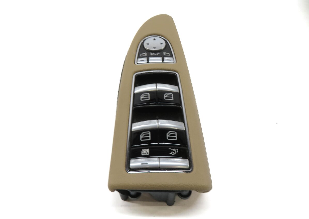 Thumbnail 2: 09-13 MERCEDES S350 S400 S450 S550 S63 S65 (W221) DRIVER WINDOW SWITCH (BROWN)