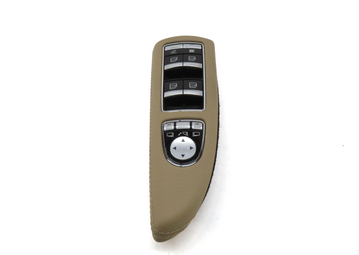 Thumbnail 3: 09-13 MERCEDES S350 S400 S450 S550 S63 S65 (W221) DRIVER WINDOW SWITCH (BROWN)