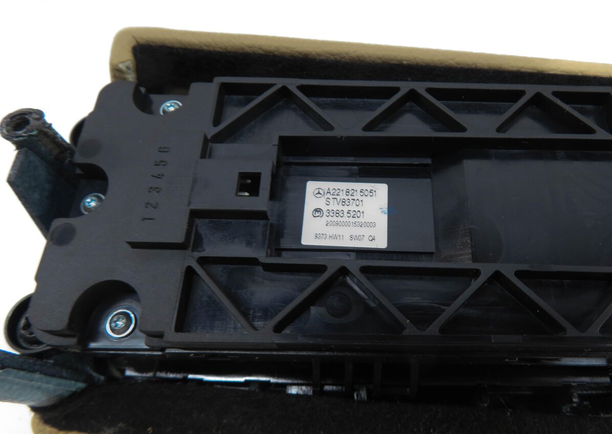 Thumbnail 5: 09-13 MERCEDES S350 S400 S450 S550 S63 S65 (W221) DRIVER WINDOW SWITCH (BROWN)