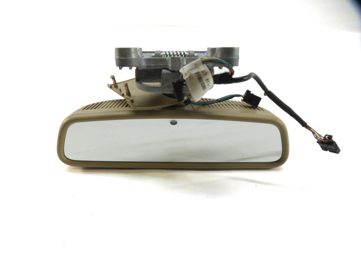 Thumbnail 2: 2010 MERCEDES S-CLASS (W221) AUTODIM REARVIEW MIRROR w/ HOMELINK (BEIGE)