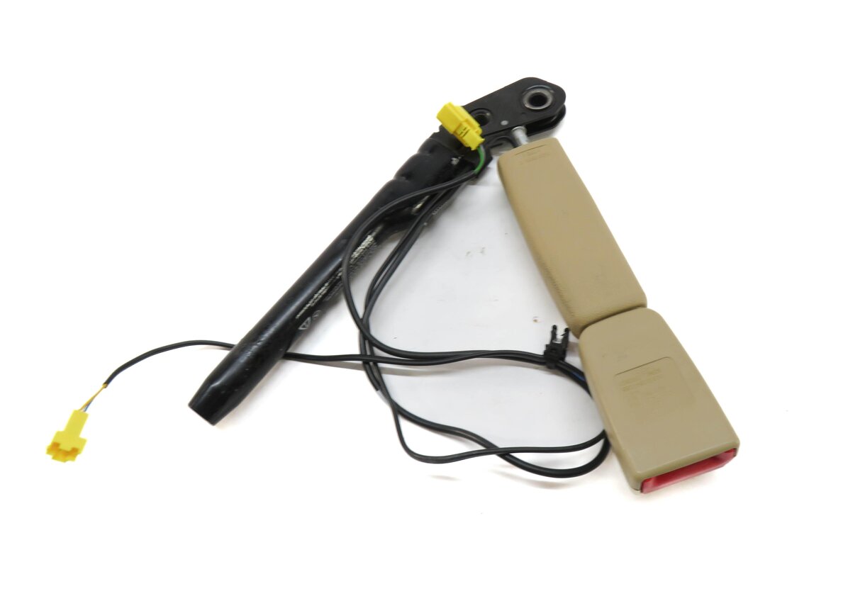 Thumbnail 3: 2008-2014 MERCEDES CL S CLASS (C216 W221) RIGHT FRONT SEATBELT RECEIVER (BEIGE)