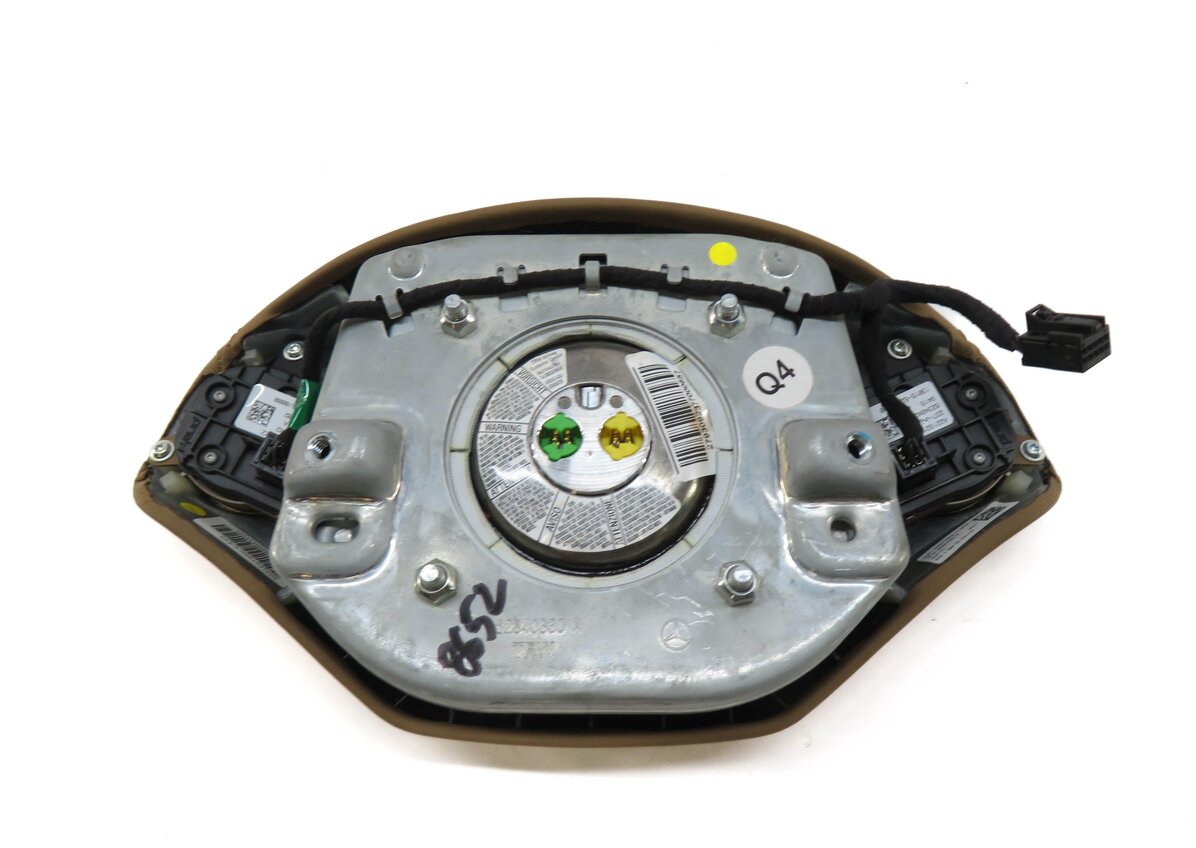 Thumbnail 4: 2010 MERCEDES BENZ S-CLASS (W221) STEERING WHEEL AIRBAG AIR BAG (BROWN)