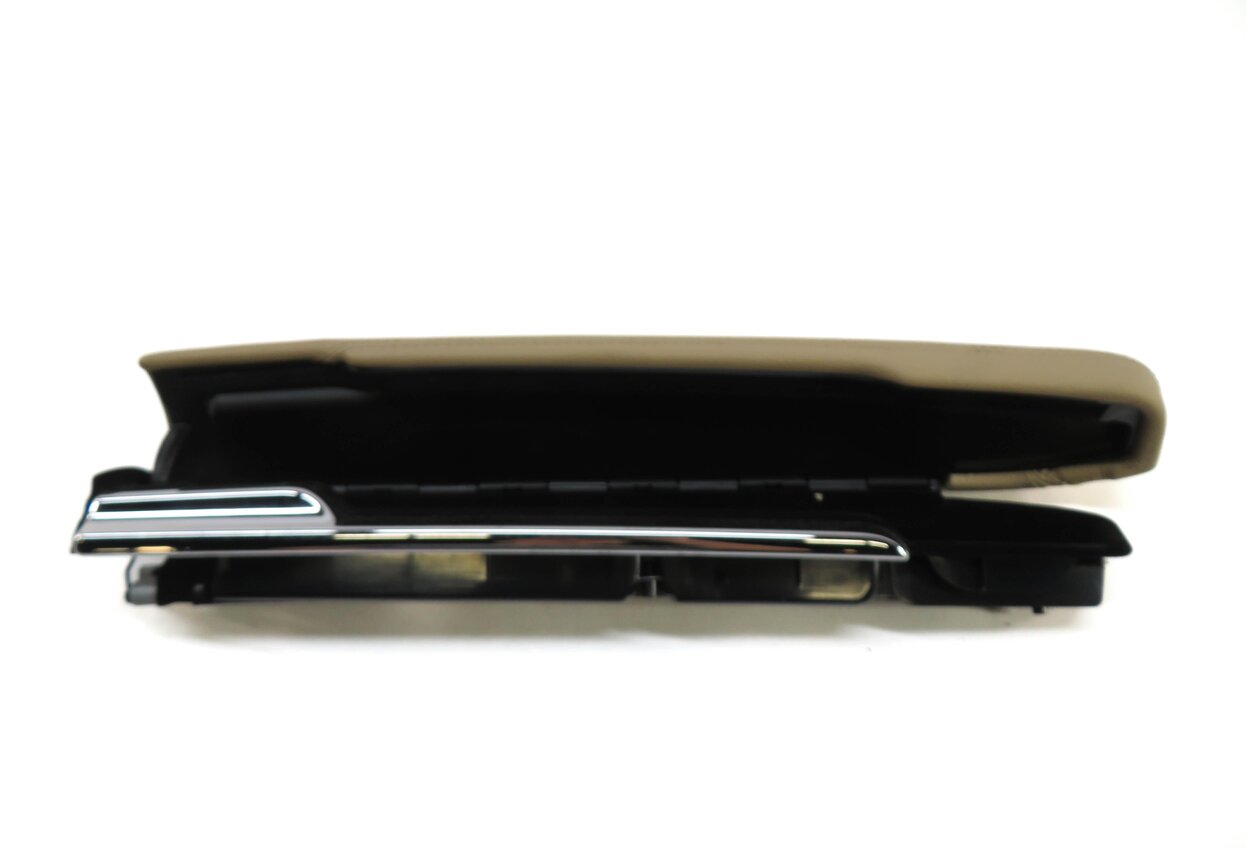Thumbnail 5: 2010 MERCEDES S400 (W221) RIGHT FRONT PASSENGER DOOR ARMREST CUBBY (BROWN 214A)