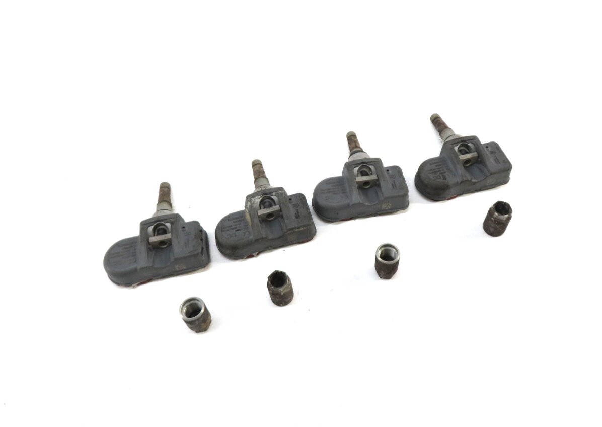 2010 MERCEDES S400 (W221) TPMS TIRE AIR PRESSURE SENSOR SET-4