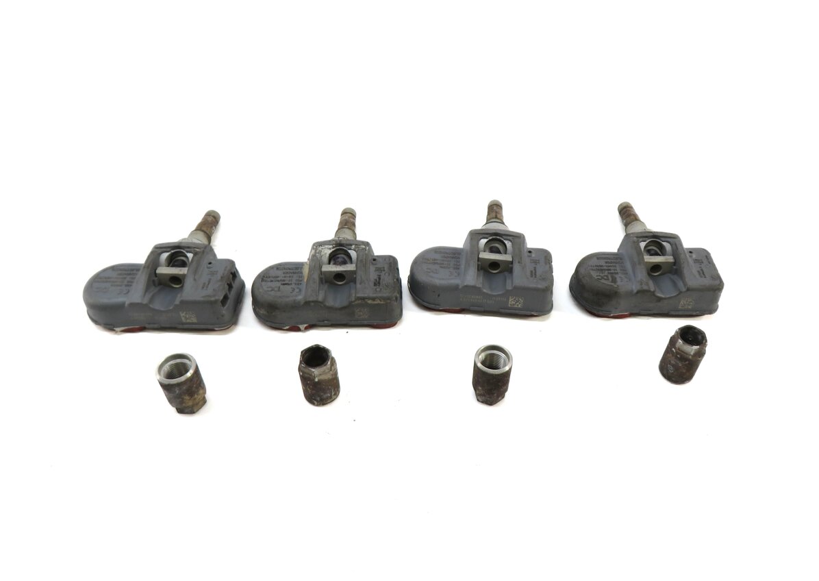 Thumbnail 2: 2010 MERCEDES S400 (W221) TPMS TIRE AIR PRESSURE SENSOR SET-4