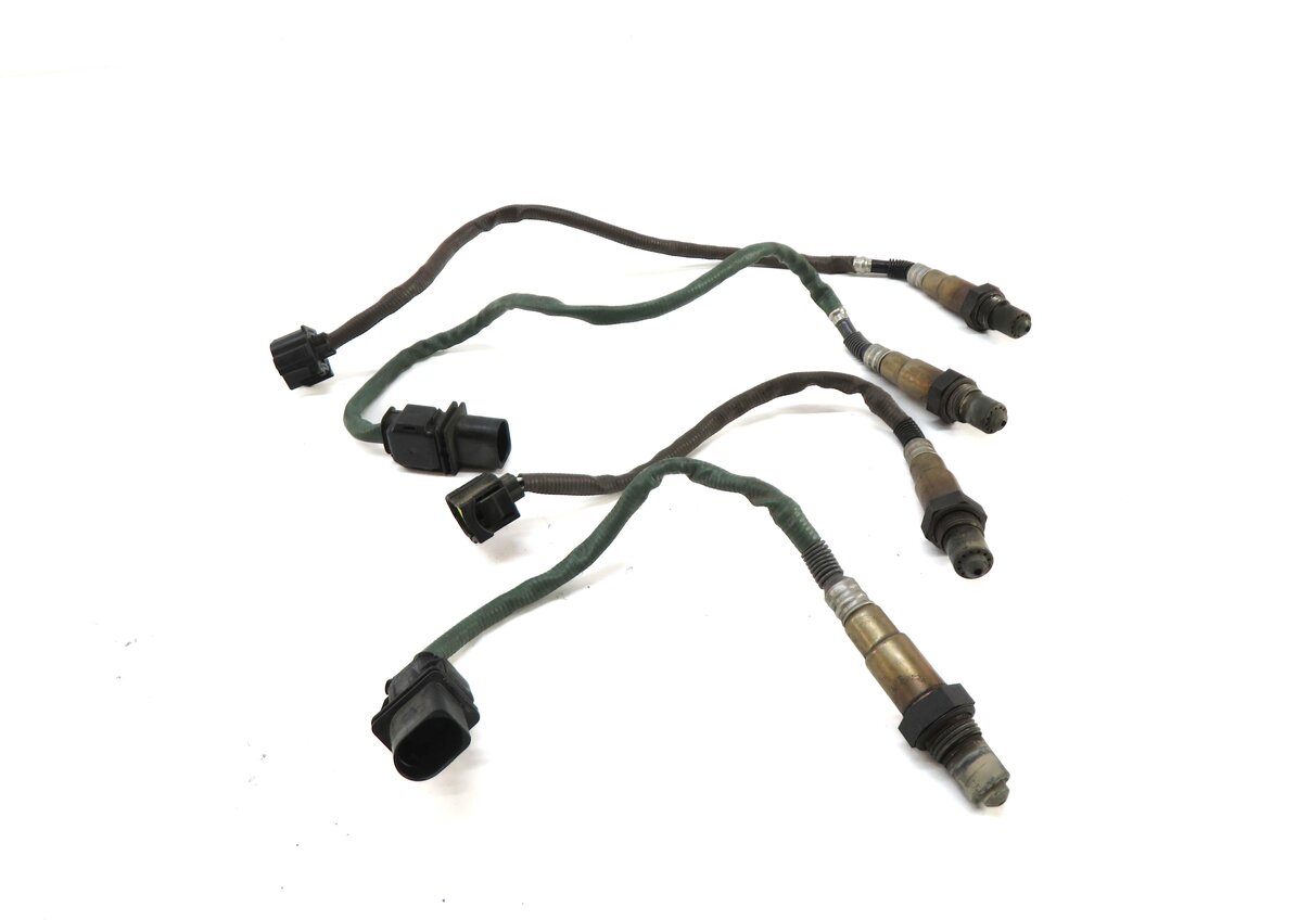 Thumbnail 2: 2010 MERCEDES S400 (W221) HYBRID 3.5L PRE POST CAT O2 OXYGEN SENSOR SET-4