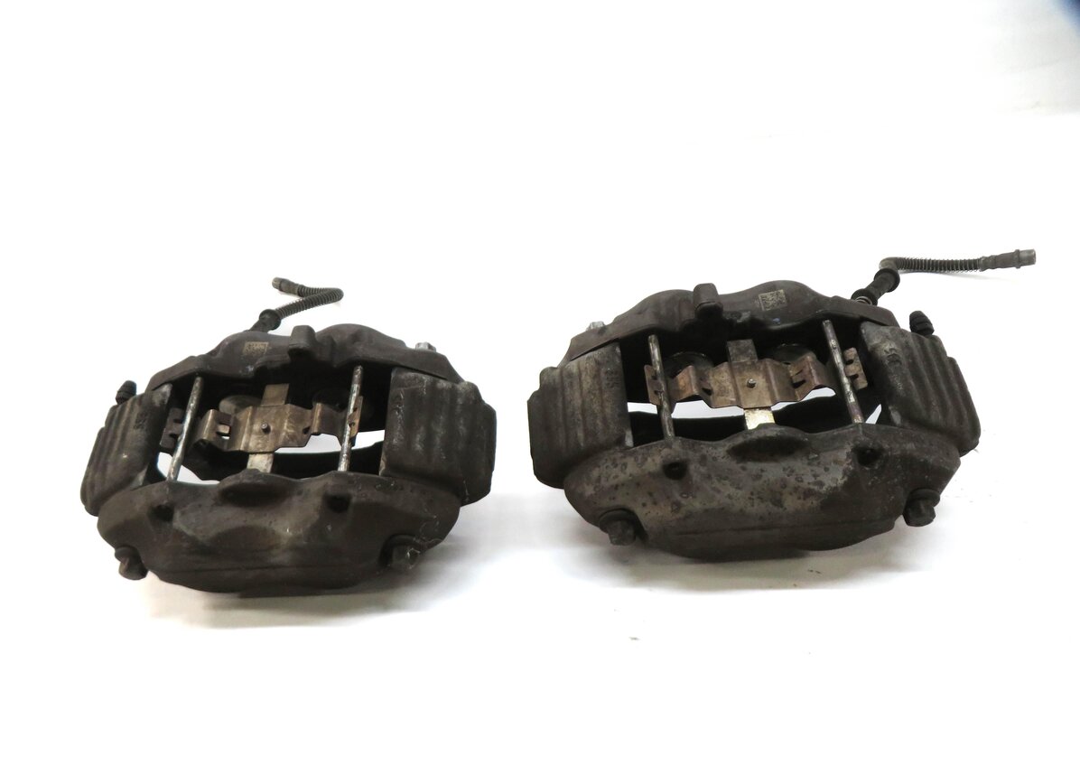 Thumbnail 2: 2007-2013 MERCEDES CL550 S400 S550 (C216 W221) FRONT BRAKE CALIPER SET (BREMBO)