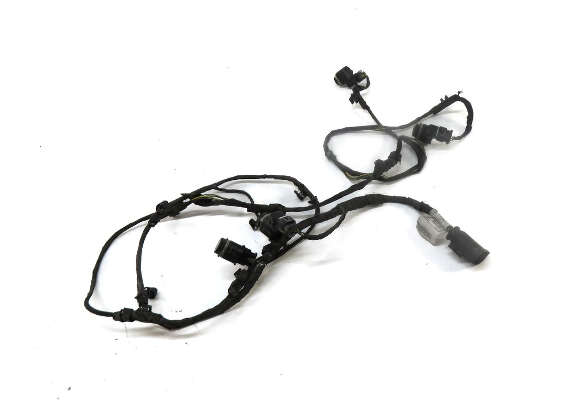 2014 BMW M6 ///M (F06) FRONT PDC PARK DISTANCE SENSOR SET w/ HARNESS (BLACK 475)