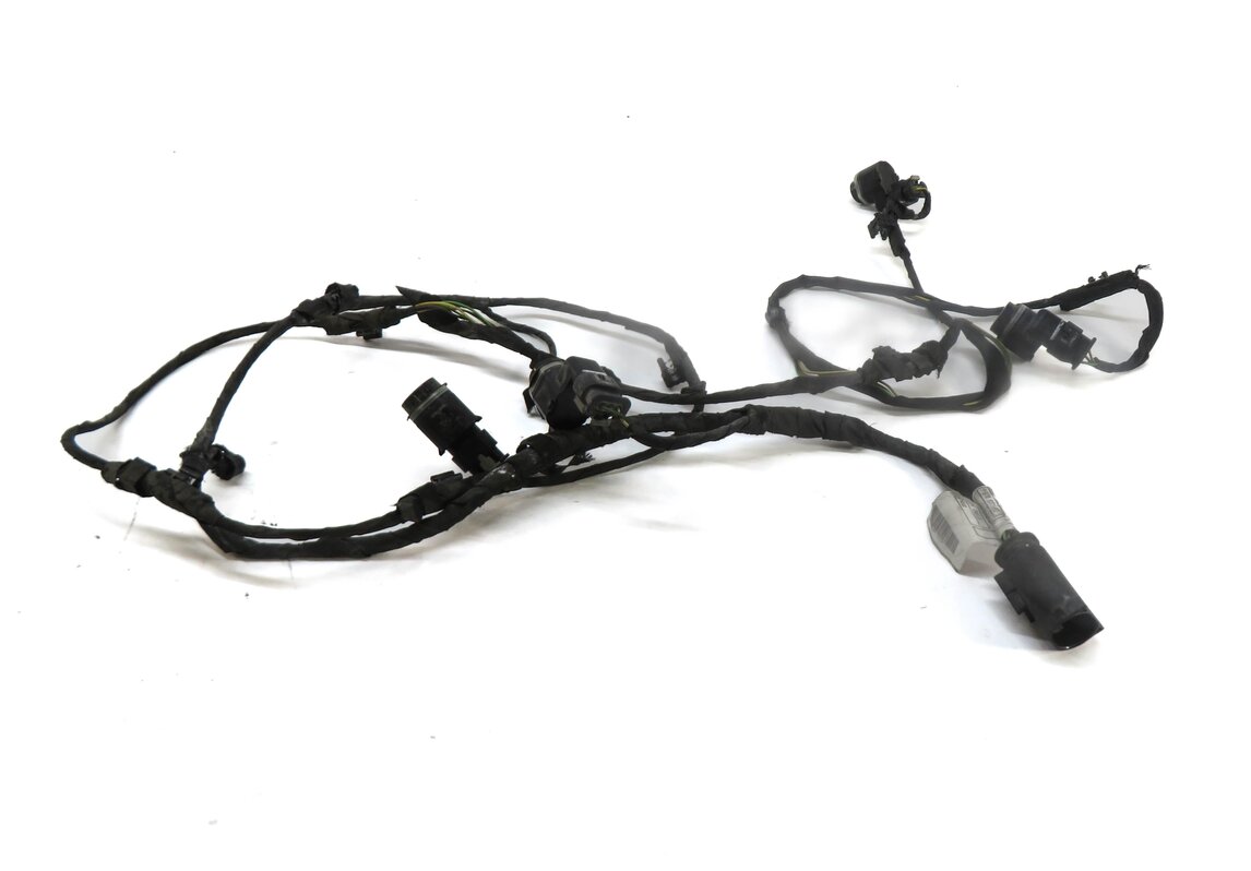 Thumbnail 2: 2014 BMW M6 ///M (F06) FRONT PDC PARK DISTANCE SENSOR SET w/ HARNESS (BLACK 475)