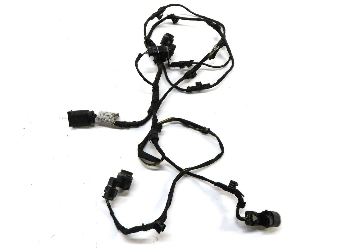 Thumbnail 3: 2014 BMW M6 ///M (F06) FRONT PDC PARK DISTANCE SENSOR SET w/ HARNESS (BLACK 475)