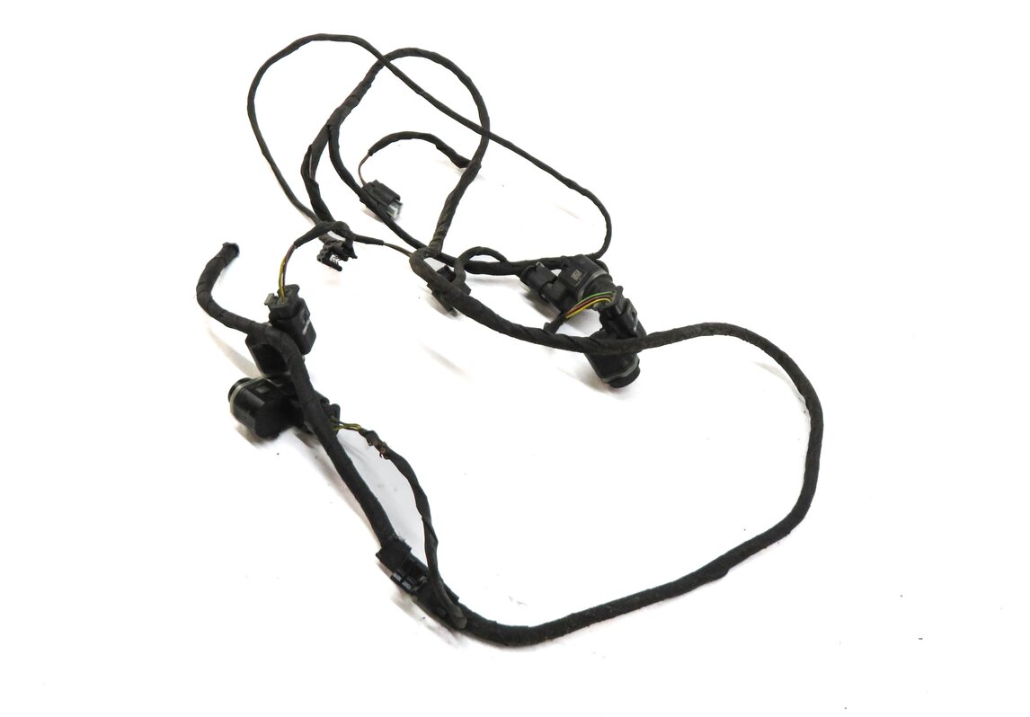 2014 BMW M6 ///M (F06) REAR PDC PARK DISTANCE SENSOR SET w/ HARNESS (BLACK 475)