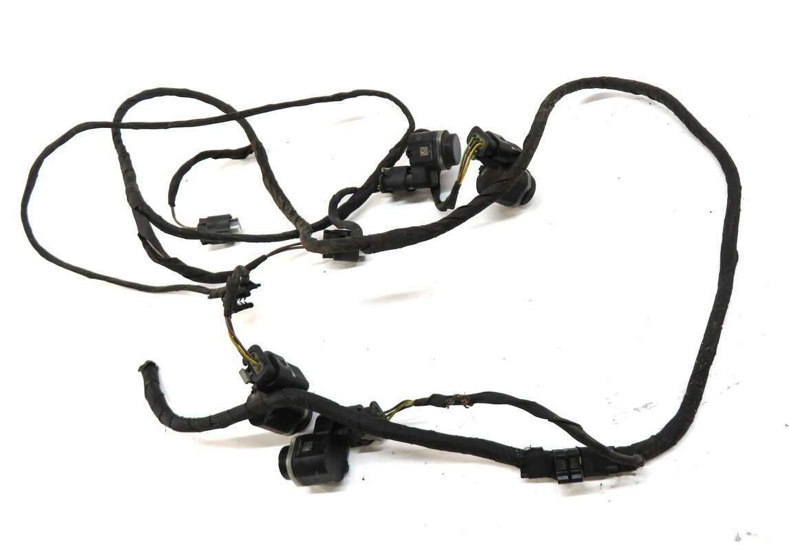 Thumbnail 2: 2014 BMW M6 ///M (F06) REAR PDC PARK DISTANCE SENSOR SET w/ HARNESS (BLACK 475)