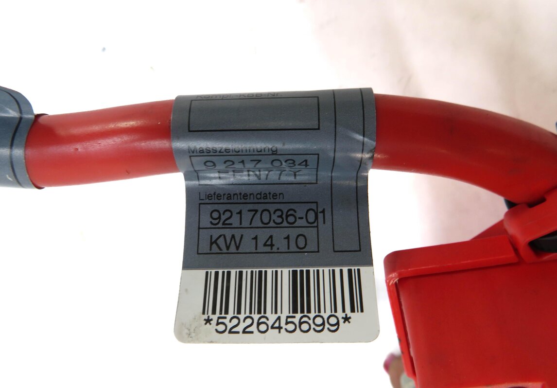 Thumbnail 5: 2014 BMW M6 ///M (F06) POSITIVE BATTERY CABLE SRS