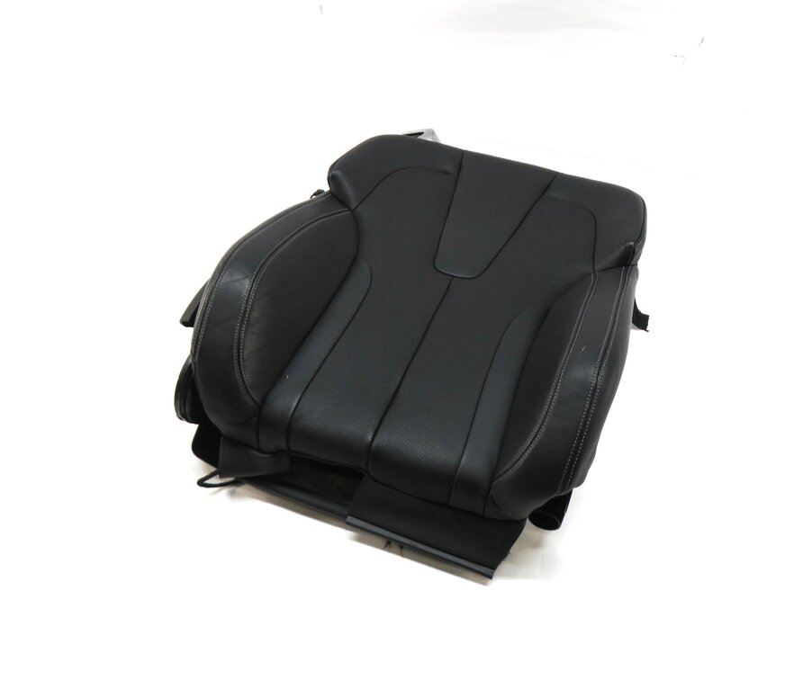 2014 BMW M6 (F06) RIGHT FRONT PASSENGER UPPER TOP HEATED SEAT CUSHION (BLACK)