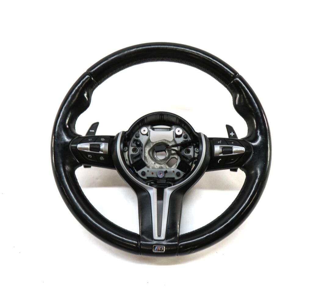 Thumbnail 4: 2012-2019 BMW 5 SERIES M5 M6 (F06 F10 F12 F13) M SPORT STEERING WHEEL w/ PADDLES