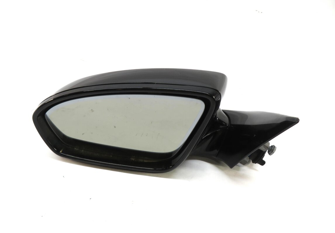Thumbnail 3: 12-15 BMW M6 (F06 F12 F13) LEFT P-FOLD BLIND SPOT CAMERA DOOR MIRROR (BLACK 475)
