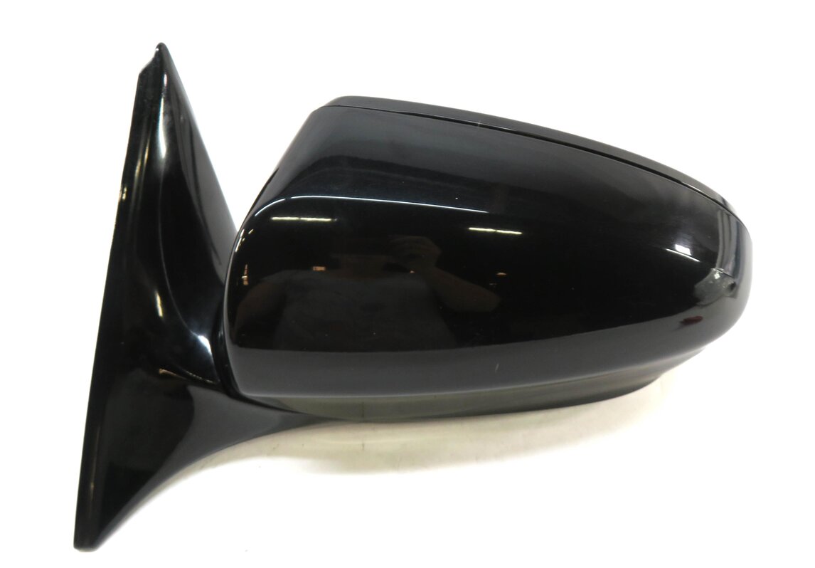 Thumbnail 5: 12-15 BMW M6 (F06 F12 F13) LEFT P-FOLD BLIND SPOT CAMERA DOOR MIRROR (BLACK 475)