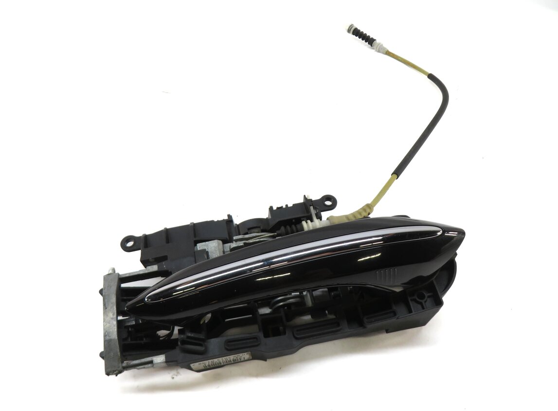 09-19 BMW 5 6 7 SERIES (F01 F10 F12) RIGHT FRONT COMFORT DOOR HANDLE (BLACK)