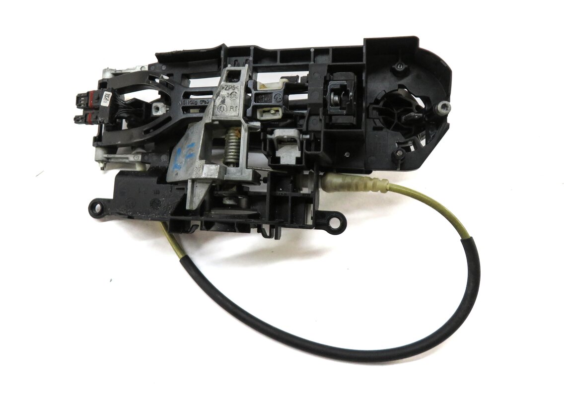 Thumbnail 11: 09-19 BMW 5 6 7 SERIES (F01 F10 F12) RIGHT FRONT COMFORT DOOR HANDLE (BLACK)
