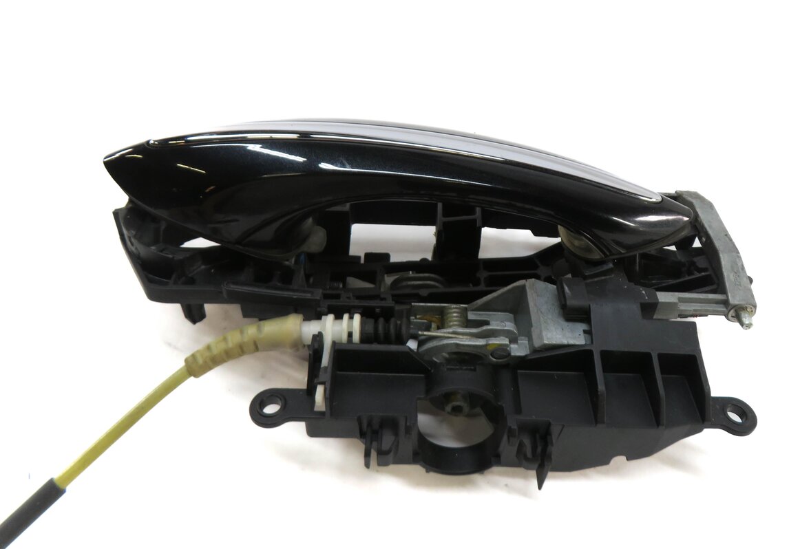 Thumbnail 3: 09-19 BMW 5 6 7 SERIES (F01 F10 F12) RIGHT FRONT COMFORT DOOR HANDLE (BLACK)