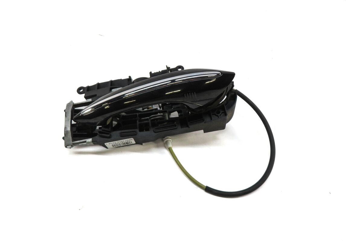 Thumbnail 8: 09-19 BMW 5 6 7 SERIES (F01 F10 F12) RIGHT FRONT COMFORT DOOR HANDLE (BLACK)