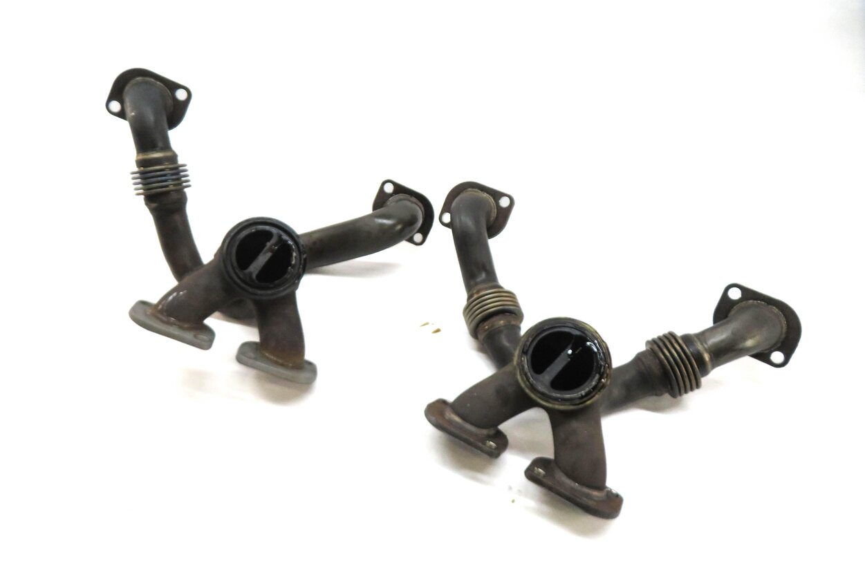 12-20 BMW M5 M6 M8 X5M X6M (F06 F10 F12 F13 F85) 4.4L S63 EXHAUST MANIFOLD SET