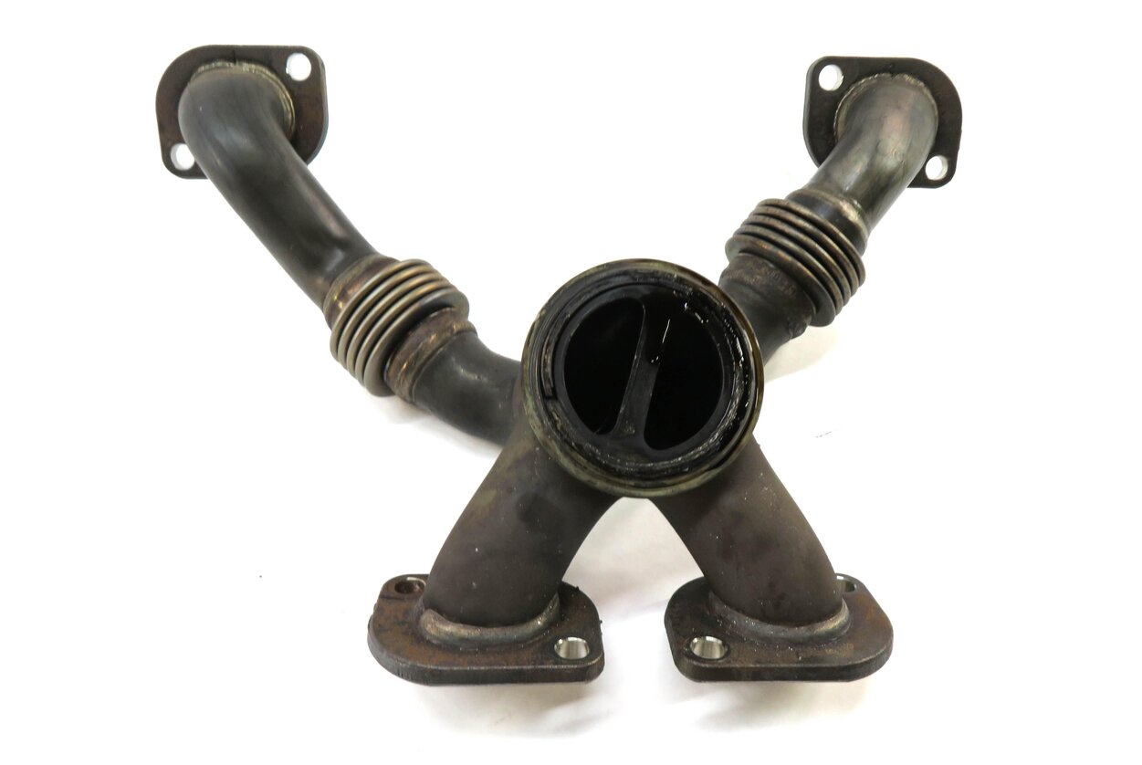 Thumbnail 3: 12-20 BMW M5 M6 M8 X5M X6M (F06 F10 F12 F13 F85) 4.4L S63 EXHAUST MANIFOLD SET