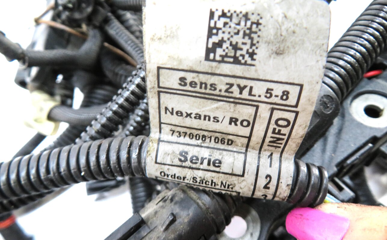 Thumbnail 10: 2014 BMW M6 ///M (F06) 4.4L S63 TWIN TURBO ENGINE WIRE WIRING HARNESS LOOM DCT