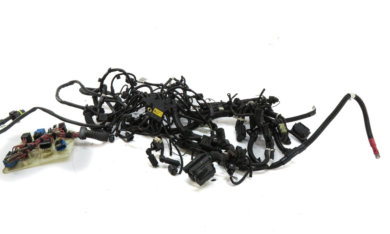 Thumbnail 3: 2014 BMW M6 ///M (F06) 4.4L S63 TWIN TURBO ENGINE WIRE WIRING HARNESS LOOM DCT
