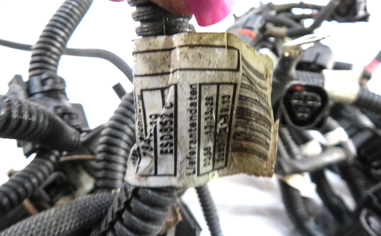 Thumbnail 9: 2014 BMW M6 ///M (F06) 4.4L S63 TWIN TURBO ENGINE WIRE WIRING HARNESS LOOM DCT