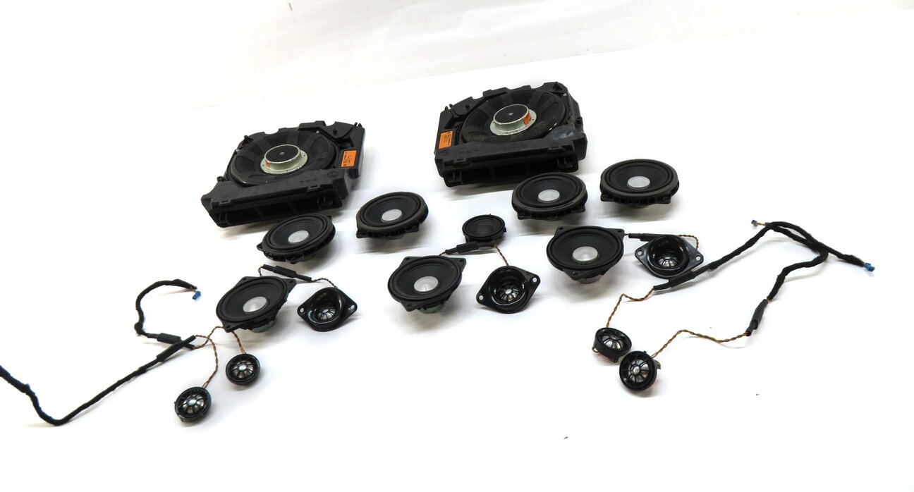 2014 BMW M6 ///M (F06) RADIO STEREO HARMAN KARDON AUDIO SUBWOOER SPEAKER SET