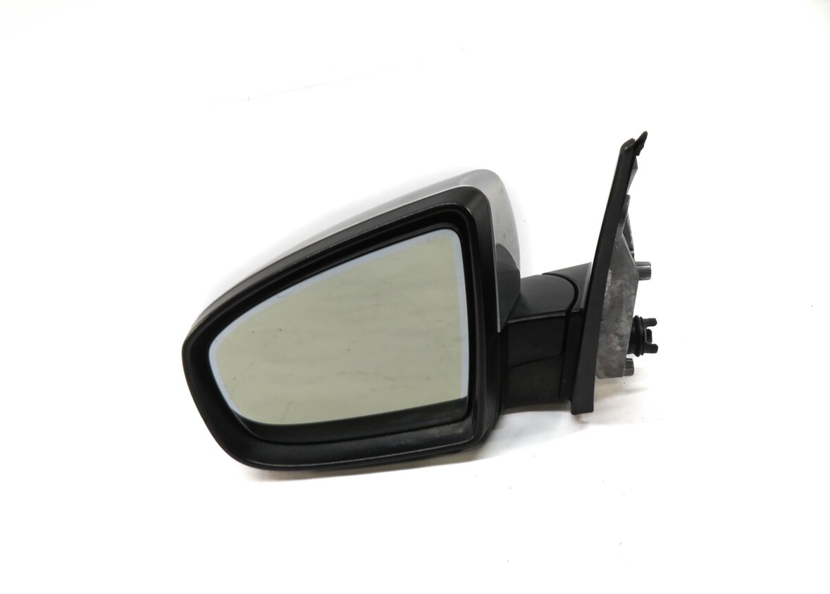 2007-2013 BMW X5 (E70) LEFT DRIVER P-FOLD AUTODIM HEATED DOOR MIRROR (SILVER)