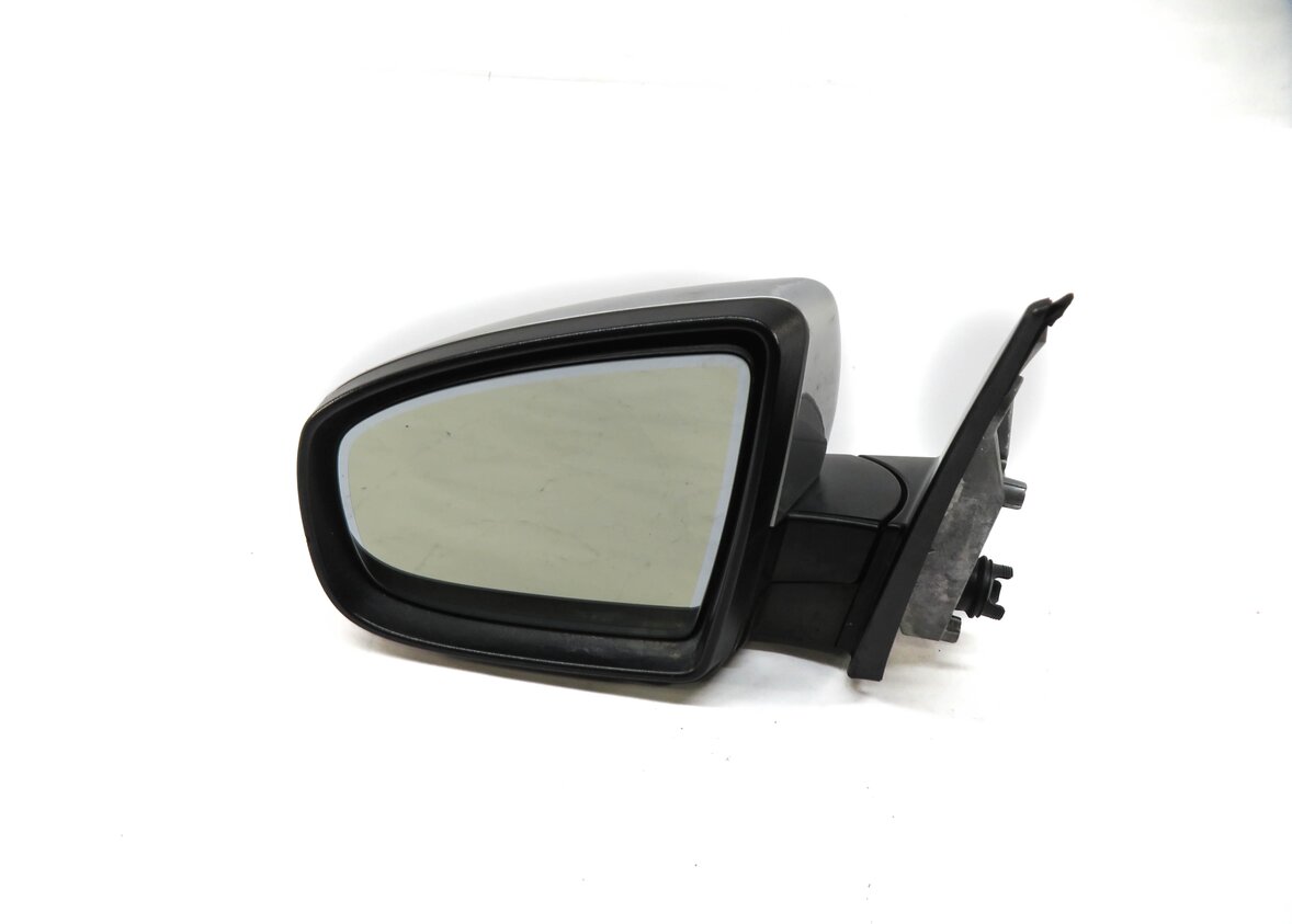Thumbnail 2: 2007-2013 BMW X5 (E70) LEFT DRIVER P-FOLD AUTODIM HEATED DOOR MIRROR (SILVER)