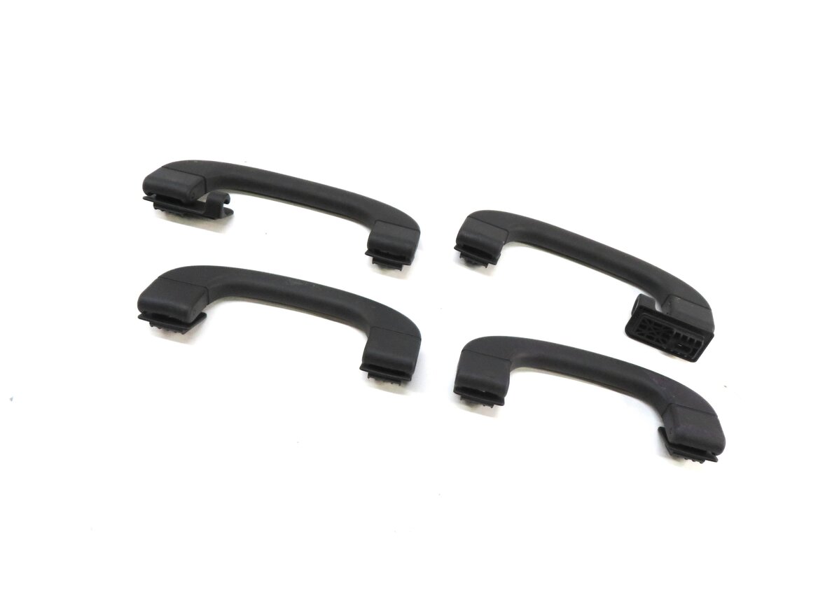 2007 BMW X5 (E70) FRONT & REAR ROOF GRAB HANDLE SET (BLACK)