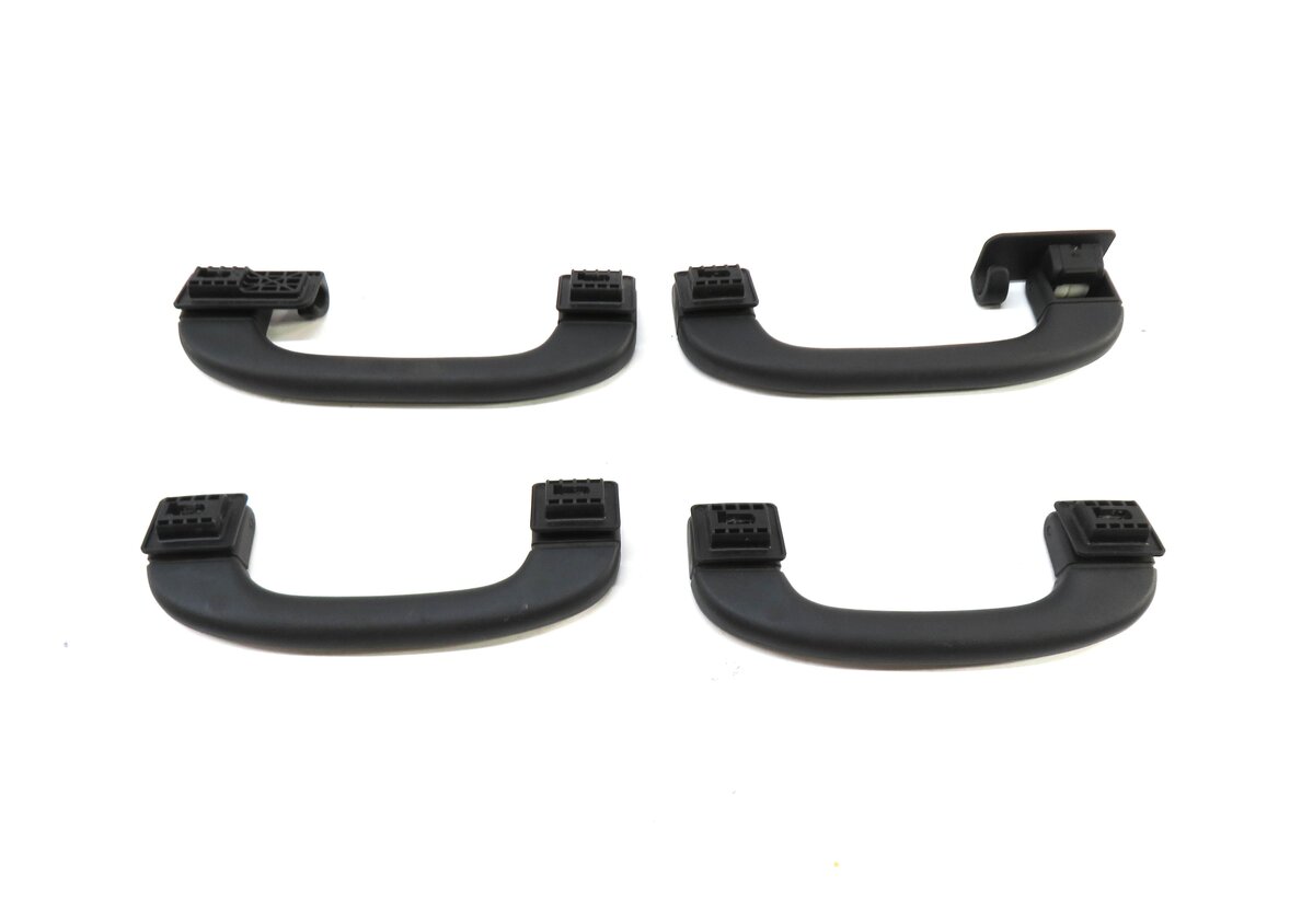 Thumbnail 3: 2007 BMW X5 (E70) FRONT & REAR ROOF GRAB HANDLE SET (BLACK)